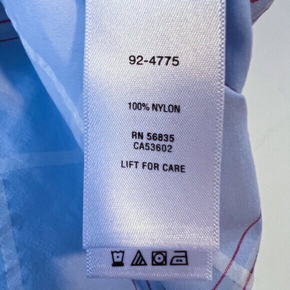 Cabela's Women's Blue/White Plaid Short Sleeve Casual Button-Down Shirt Top M - Picture 7 of 8